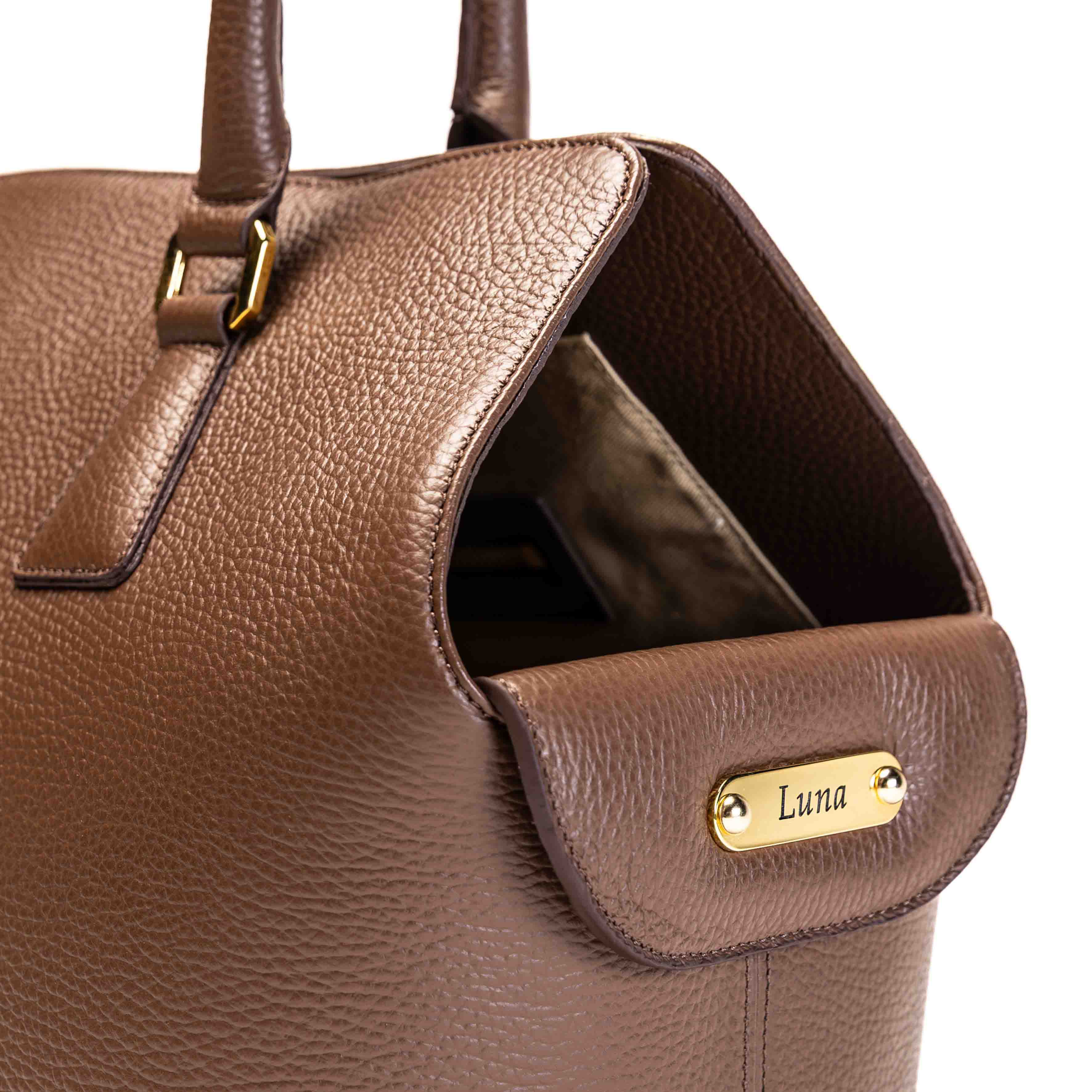Placca nome personalizzata - borsa ARIA